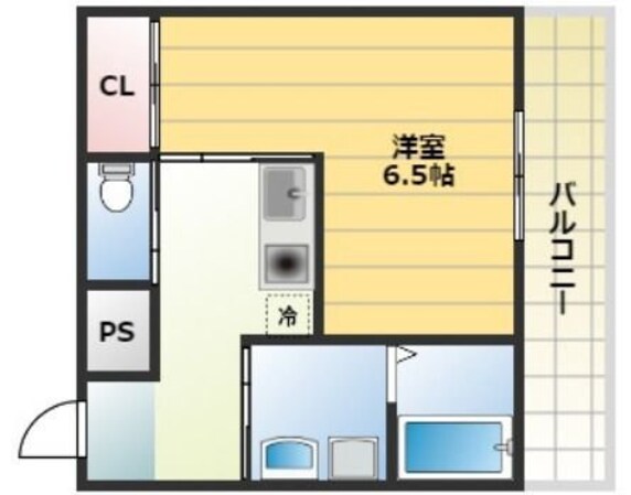 シャトレ下新庄の物件間取画像